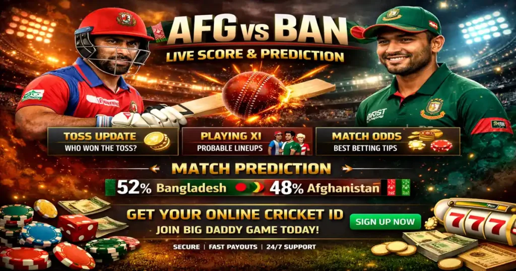 AFG vs BAN