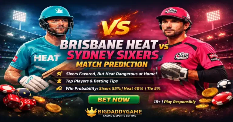 Brisbane Heat vs Sydney Sixers
