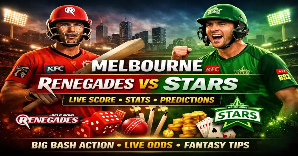 Melbourne Renegades vs Melbourne Stars