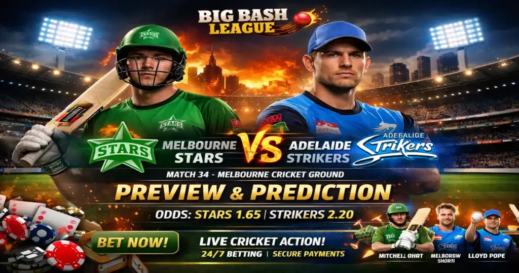Melbourne Stars vs Adelaide Strikers