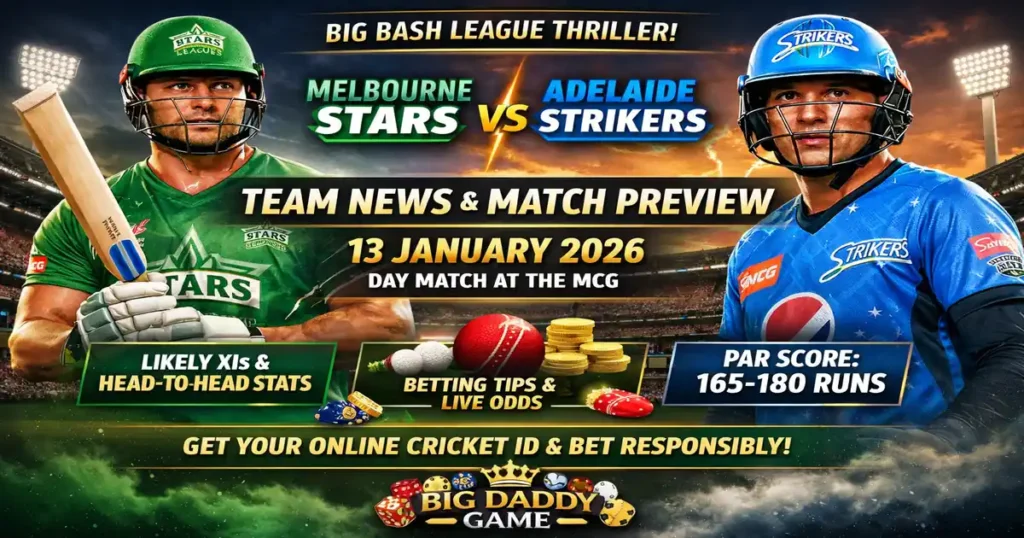 Melbourne Stars vs Adelaide Strikers