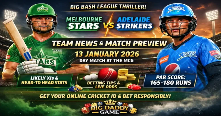 Melbourne Stars vs Adelaide Strikers