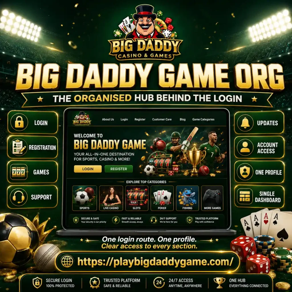 Big Daddy Game Org The Organised Hub Behind The Login